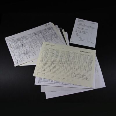 RUSH - Assorted McLaren Paperwork (RP149)