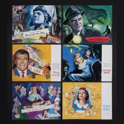 Lot #248 - VARIOUS PRODUCTIONS (1955-56) - Six UK Synopses 1955-56