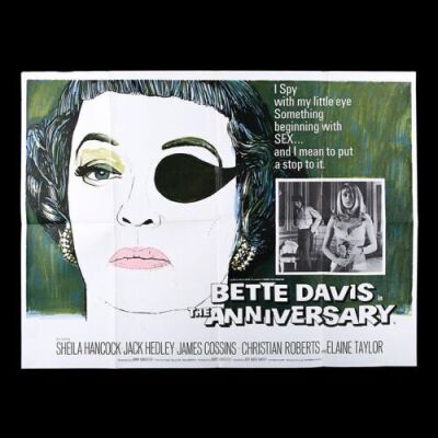 Lot #286 - THE ANNIVERSARY (1968) - UK Quad Poster 1968