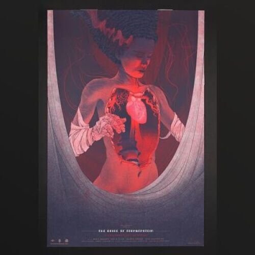 Lot #313 - BRIDE OF FRANKENSTEIN (1935) - Mondo Poster 2012