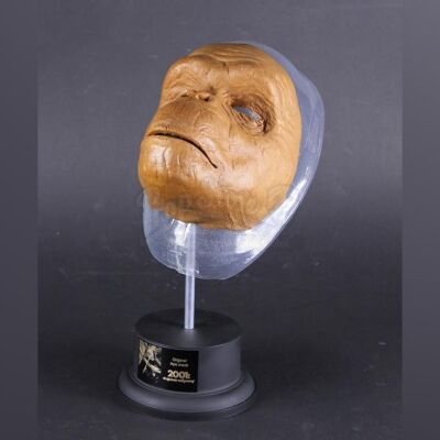 2001: A SPACE ODYSSEY (1968) - Ape Mask & Signed Photo