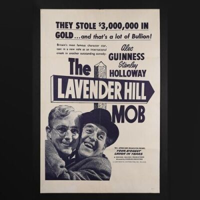 Lot #431 - THE LAVENDER HILL MOB (1951) - US One-Sheet Poster 1951