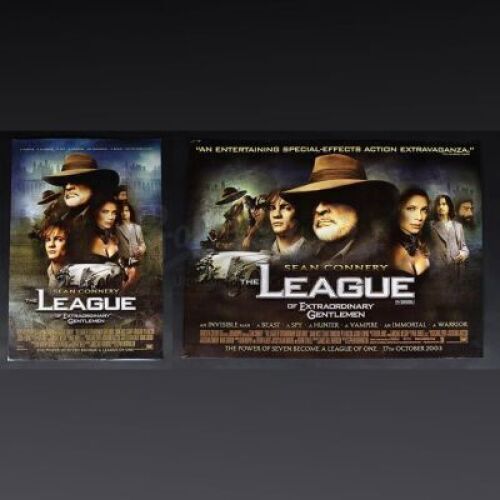 THE LEAGUE OF EXTRAORDINARY GENTLEMEN (2003) - Quad and One-Sheet Posters