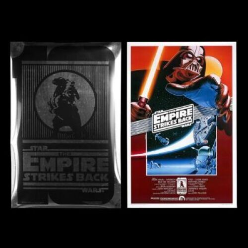 Lot #406 - STAR WARS: EPISODE V: THE EMPIRE STRIKES BACK (1980) - Two US One-Sheet "Kilian Anniversary" Posters 1990