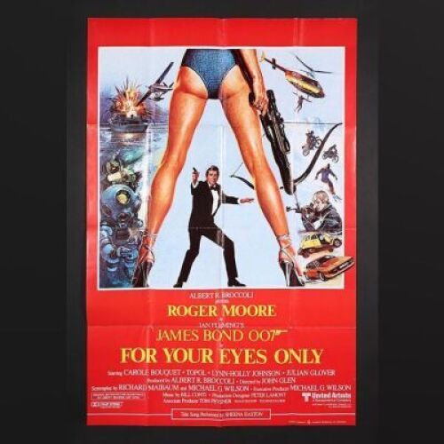Lot #155 - JAMES BOND: FOR YOUR EYES ONLY (1981) - UK One-Sheet Poster 1981