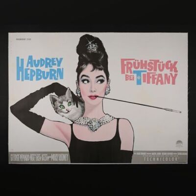 Lot #115 - BREAKFAST AT TIFFANYS (1961) - German A0 Poster 1961