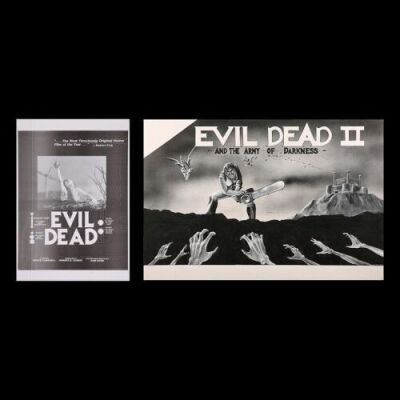 Lot #293 - EVIL DEAD II (1987) - US Original Concept Trade Ad Artwork and Print c 1981-83