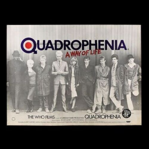 Lot #56 - QUADROPHENIA (1979) - UK Quad Poster 1979