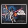 Lot #387 - STAR WARS: EPISODE IV: A NEW HOPE (1977) - UK Quad "Non-Oscars" @ Poster 1977