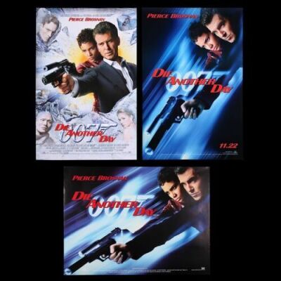 Lot #175 - JAMES BOND: DIE ANOTHER DAY (2002) - Five US One-Sheets and Five UK Quad Posters 2002
