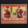 Lot #227 - FOR A FEW DOLLARS MORE (1965) - UK Quad Poster 1965