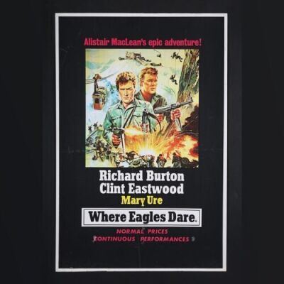 Lot #238 - WHERE EAGLES DARE (1968) - UK Double-Crown 1968