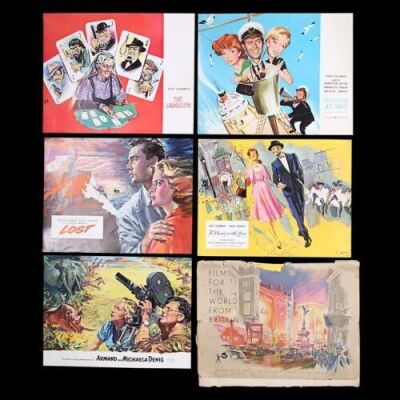 Lot #247 - VARIOUS PRODUCTIONS (1955-56) - Six UK Synopses etc 1955-56