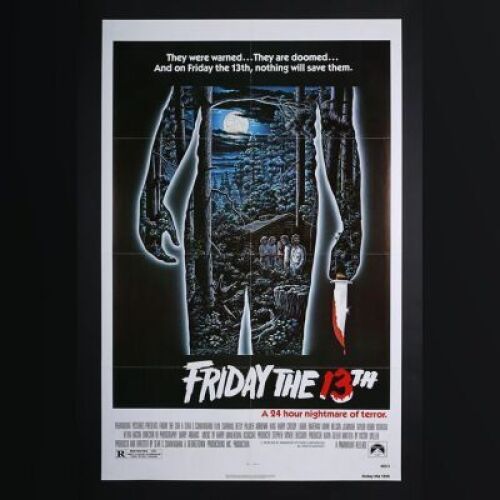 Lot #263 - FRIDAY THE 13TH (1980) - US One-Sheet Poster 1980