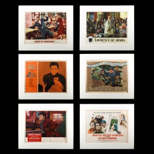 Lot #416 - VARIOUS PRODUCTIONS (1941-62) - Six US Lobby Cards 1941-62