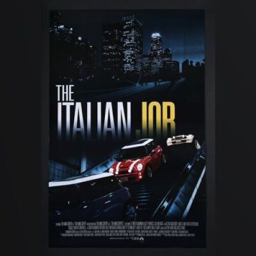 Lot #423 - THE ITALIAN JOB (2003) - Mini Cooper@ Promo Poster 2003