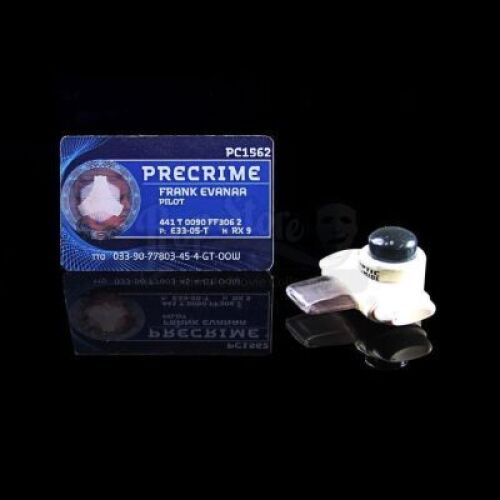 MINORITY REPORT (2002) - Evanna Frank's (Jessica Capshaw) ID Card & Neuroin Inhaler
