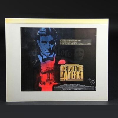 ONCE UPON A TIME IN AMERICA (1984) - Original Vic Fair Concept Poster Art