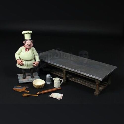 THE PIRATES! IN AN ADVENTURE WITH SCIENTISTS (2012) - Chef Stop-Motion Puppet & Props