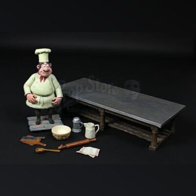 THE PIRATES! IN AN ADVENTURE WITH SCIENTISTS (2012) - Chef Stop-Motion Puppet & Props