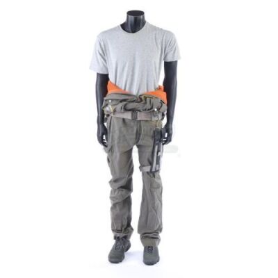 Lot # 3: Mundy's (Chris O'Dowd) Grey Shirt Space Jumpsuit Costume