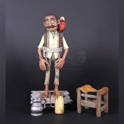 THE PIRATES! IN AN ADVENTURE WITH SCIENTISTS (2012) - Scarlet McGraw Stop-Motion Puppet & Props