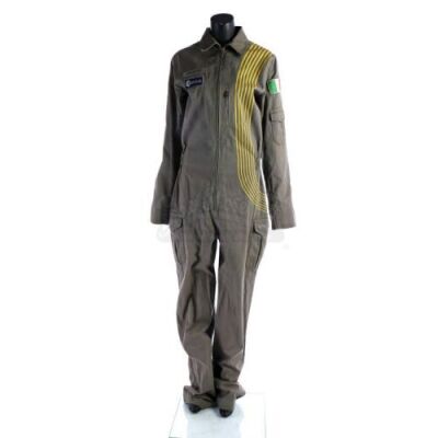 Lot # 59: Jensen's (Elizabeth Debicki) Borrowed Mundy Space Jumpsuit Costume