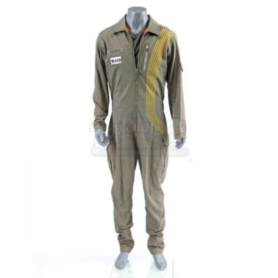 Lot # 67: Acosta's (John Ortiz) Grey Shirt Space Jumpsuit