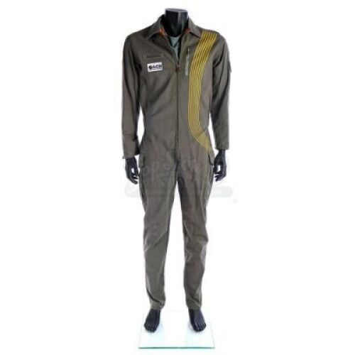 Lot # 105: Acosta's (John Ortiz) Grey Shirt Space Jumpsuit