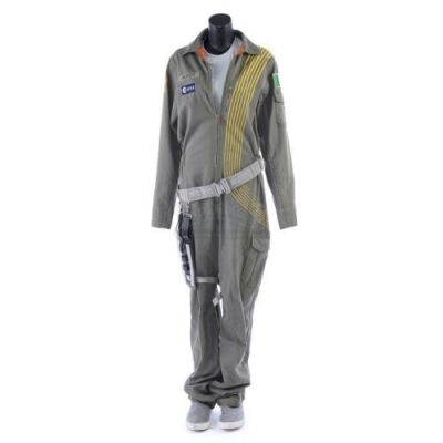 Lot # 131: Jenson's Borrowed Mundy Space Jumpsuit Costume