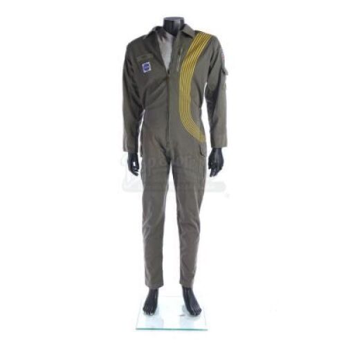 Lot # 141: Kiel's (David Oyelowo) Grey Shirt Space Jumpsuit