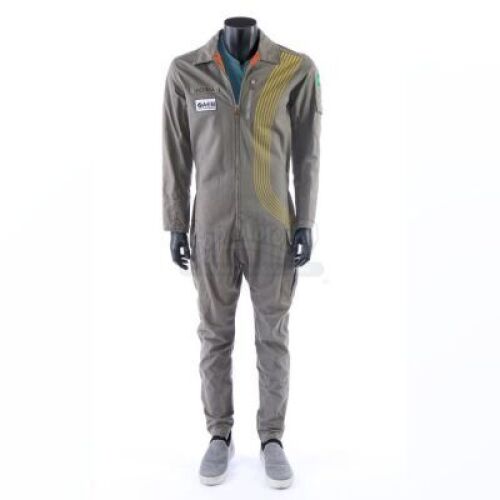 Lot # 142: Acosta's (John Ortiz) Teal Shirt Space Jumpsuit Costume