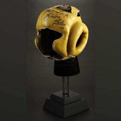 ROCKY III (1982) - Rocky Balboa's ( Sylvester Stallone) Autographed Boxing Headgear