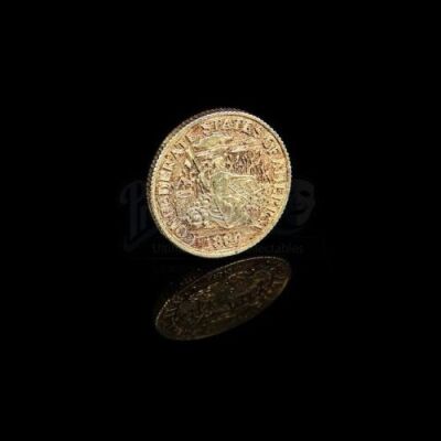 SAHARA (2005) - Hero "Gold" Confederate Coin
