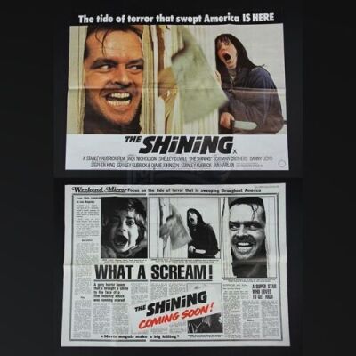 THE SHINING (1980) - UK Quad Posters