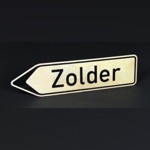 RUSH - Zolder Street Sign (RP228)