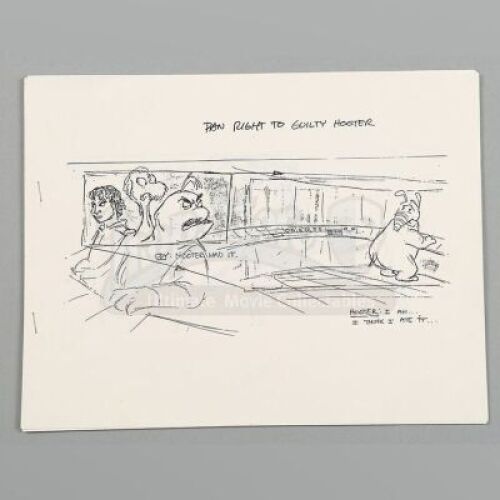 CAPTAIN EO (1986) - Storyboard Sheets