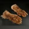 BEAUTY AND THE BEAST (1987-1990) - Vincent (Ron Perlman) Fur Gloves
