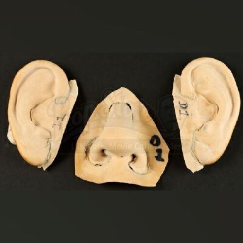 ED WOOD (1994) - Bela Lugosi (Martin Landau) Nose and Ears Appliances