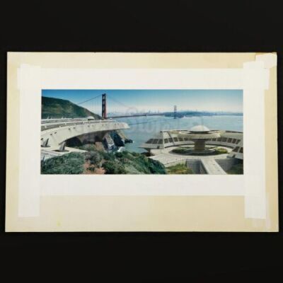 STAR TREK IV: THE VOYAGE HOME (1986) - Ralph McQuarrie Starfleet Headquarters Study Painting