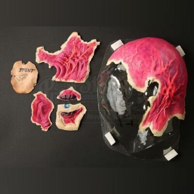 BATMAN FOREVER (1995) - Two-Face's (Tommy Lee Jones) Stunt Facial Appliance Lot