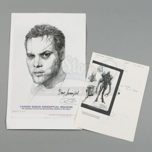 MEN IN BLACK (1997) - Printed Edgar Bug Concept Art