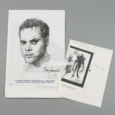 MEN IN BLACK (1997) - Printed Edgar Bug Concept Art