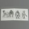 MIGHTY JOE YOUNG (1998) - Set of Two Baby Joe Hand-Drawn Illustrations