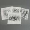 MIGHTY JOE YOUNG (1998) - Lot of Four Printed Design Concepts