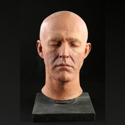 UNKNOWN PRODUCTION - Painted Plaster Head