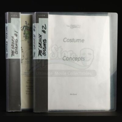 HOW THE GRINCH STOLE CHRISTMAS (2000) - Costume Concept Binders