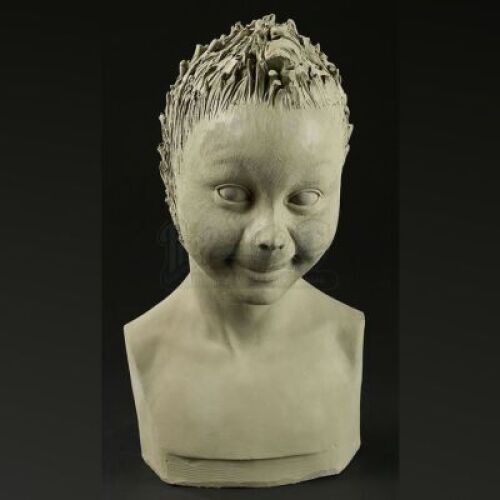 HOW THE GRINCH STOLE CHRISTMAS (2000) - Who Child Bust Maquette