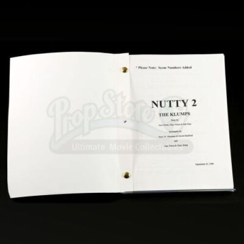 NUTTY PROFESSOR 2: THE KLUMPS (2000) - Script