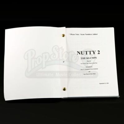 NUTTY PROFESSOR 2: THE KLUMPS (2000) - Script